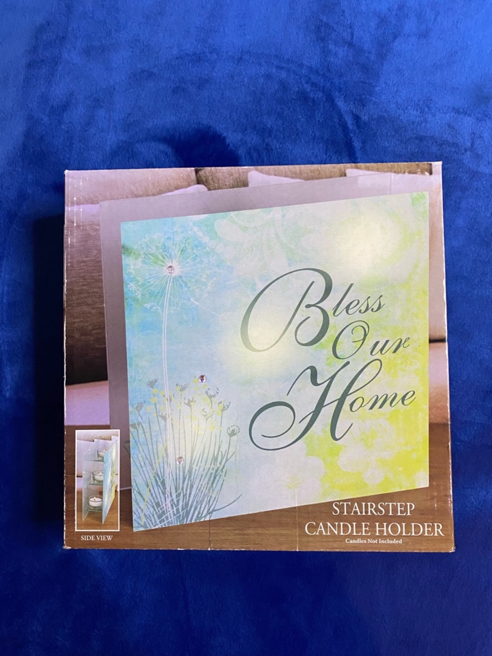 NIB Stair-step Candle holder
